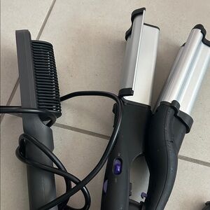 2 for 1 / Hot Tools Deep Waver Styling Tool + Hot Brush